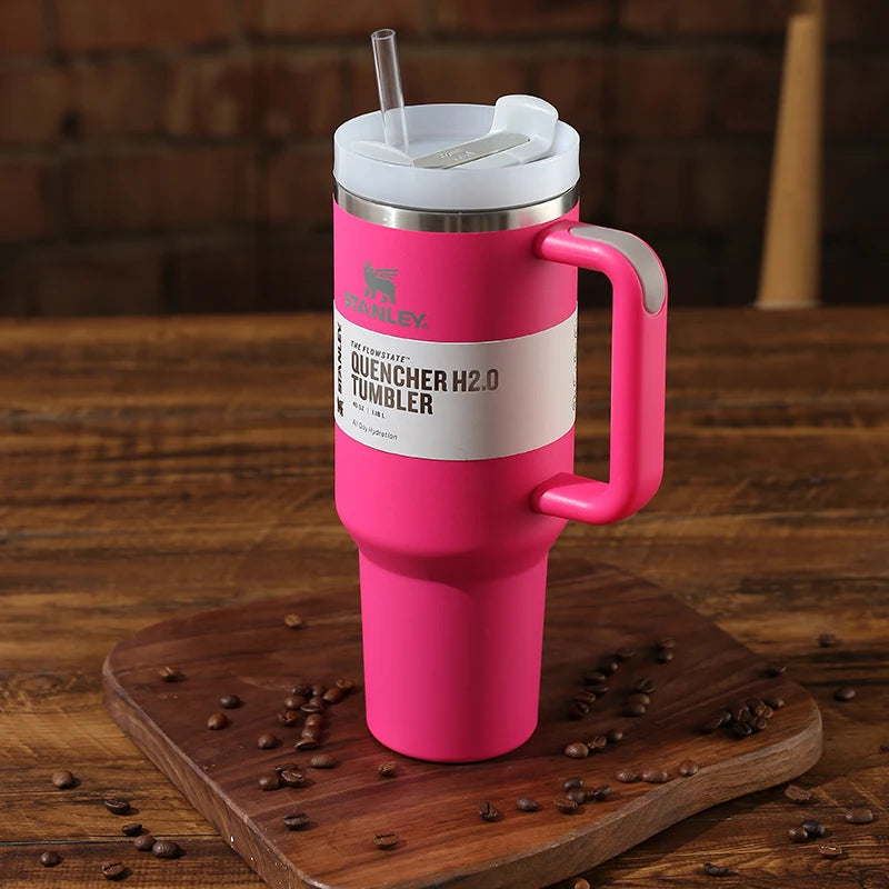 Stanley Quencher H2.0 Stainless Steel Vacuum Insulated Tumbler with Li –  Winter Warehouse